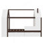 Lit plateforme simple avec tiroirs, lit maison avec tablettes-2112574791
