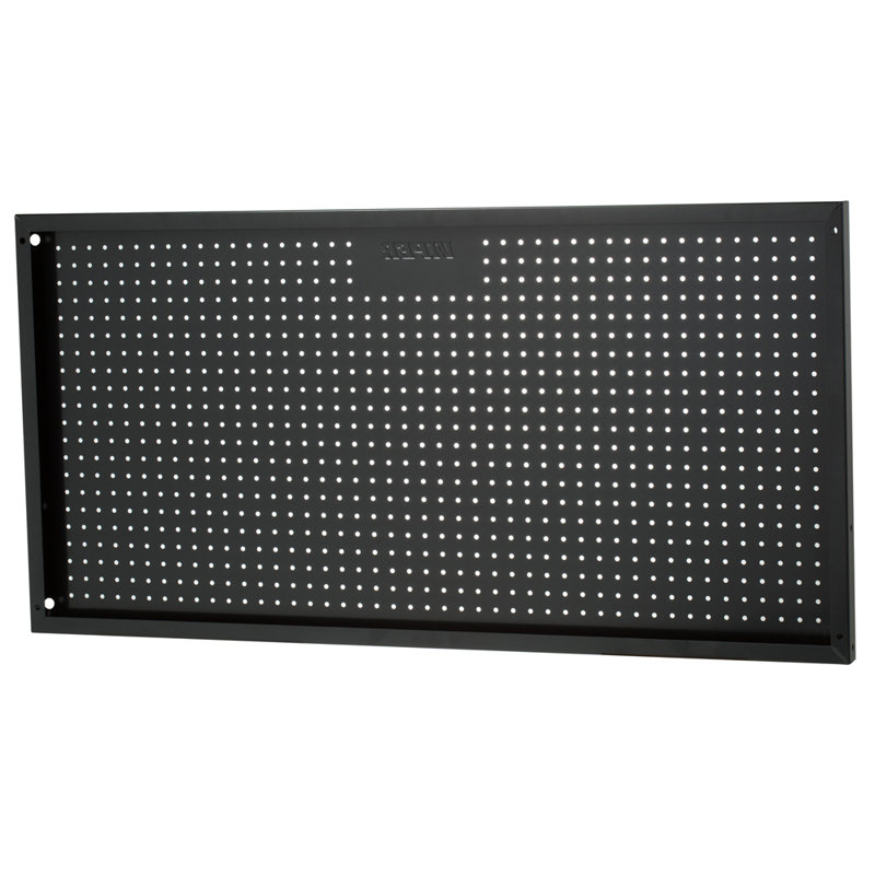 Black Steel Pegboard, 24" x 48"