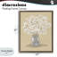 Cadre flottant à motif de marguerites, design par Patti Bishop-2024266293-2024266294