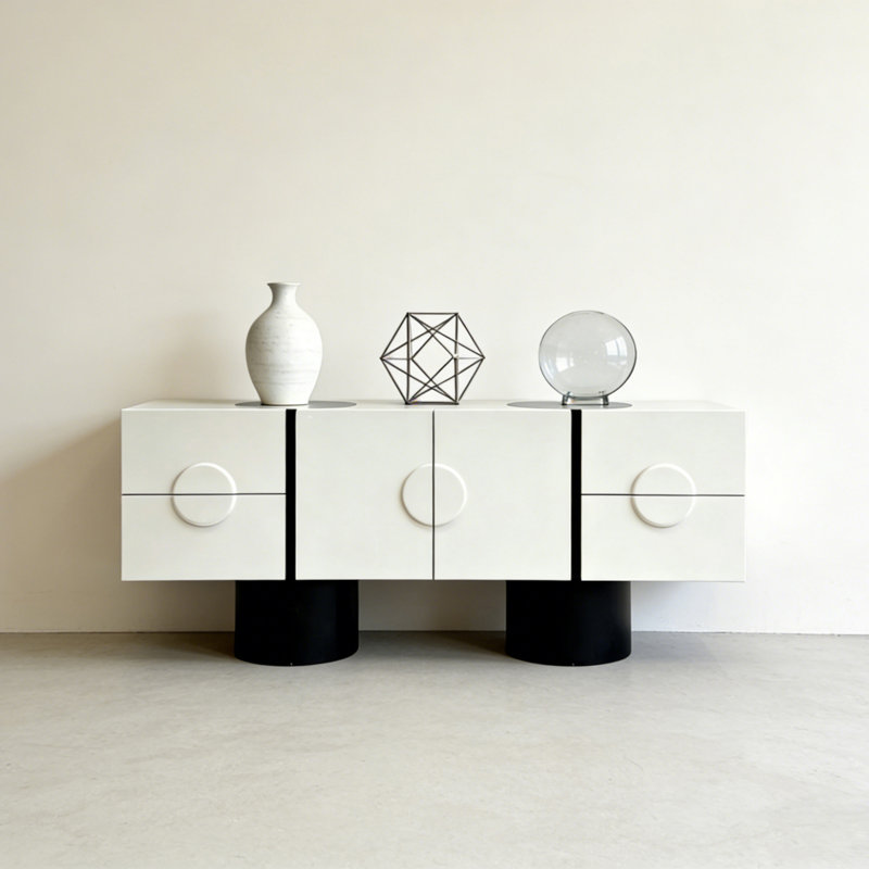 Console moderne moderne et pratique, H 33,46 po x l 78,74 po x P 15,75 po