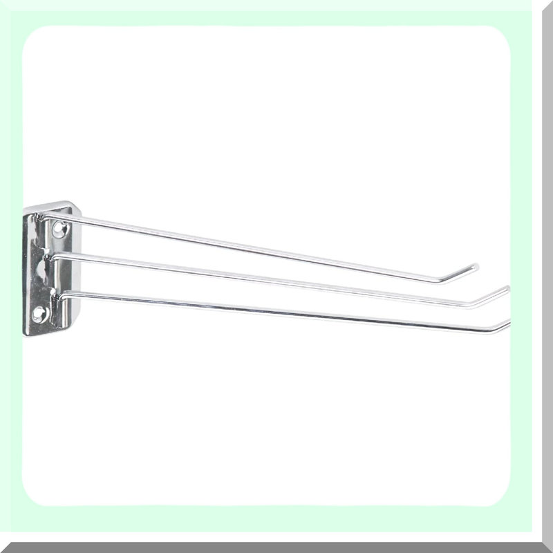 ChromeFlex Swing Arm Kitchen Towel Rack