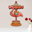 Carrousel flamant rose décor de porte de Noël par Debrekht