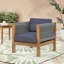 CHAISE CLUB EXTÉRIEURE LAUREL (ensemble de 2)