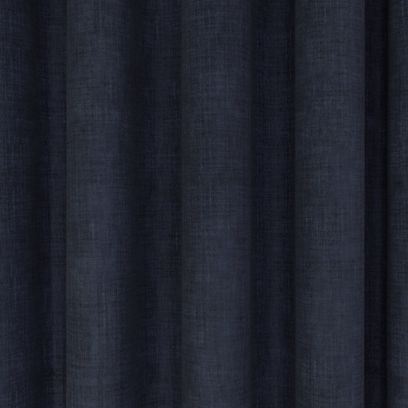 Kalo Room Darkening Curtain Pair, Blue, 168 W x 183 D cm