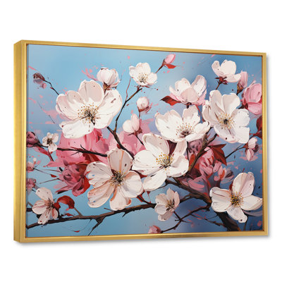 «Dogwood Blossoms Bouquet IV», reproduction sur toile
