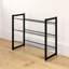 12 Pair Stackable Shoe Rack
