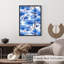«Floral Blue Flower Dream II», reproduction d'art moderne sans cadre-502103500