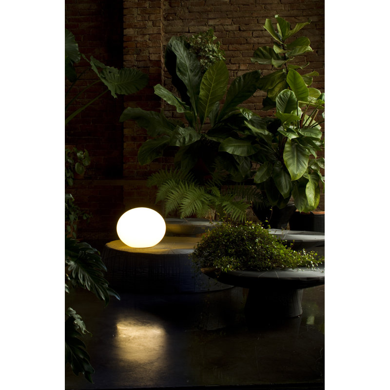 Zerodieci Glass Globe Lamp, 30cm H x 36cm W x 36cm D