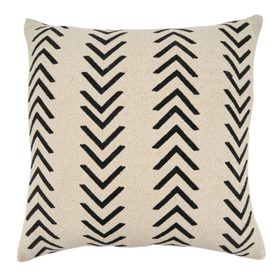 Adah Collection Geometric Cotton Throw Pillow