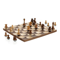 Wooden Chess Pieces - French Metro Antiques