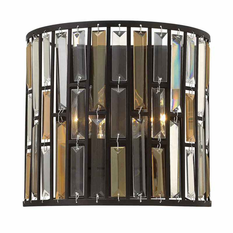 Ernberg Flush Mounted Sconce, Vintage Bronze