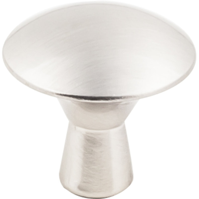 1 1/16" Diameter Mushroom Knob Multipack, Satin Nickel