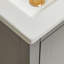 Ensemble de meuble-lavabo simple autoportant 18 po avec 2 poignées entièrement assemblé-656522636