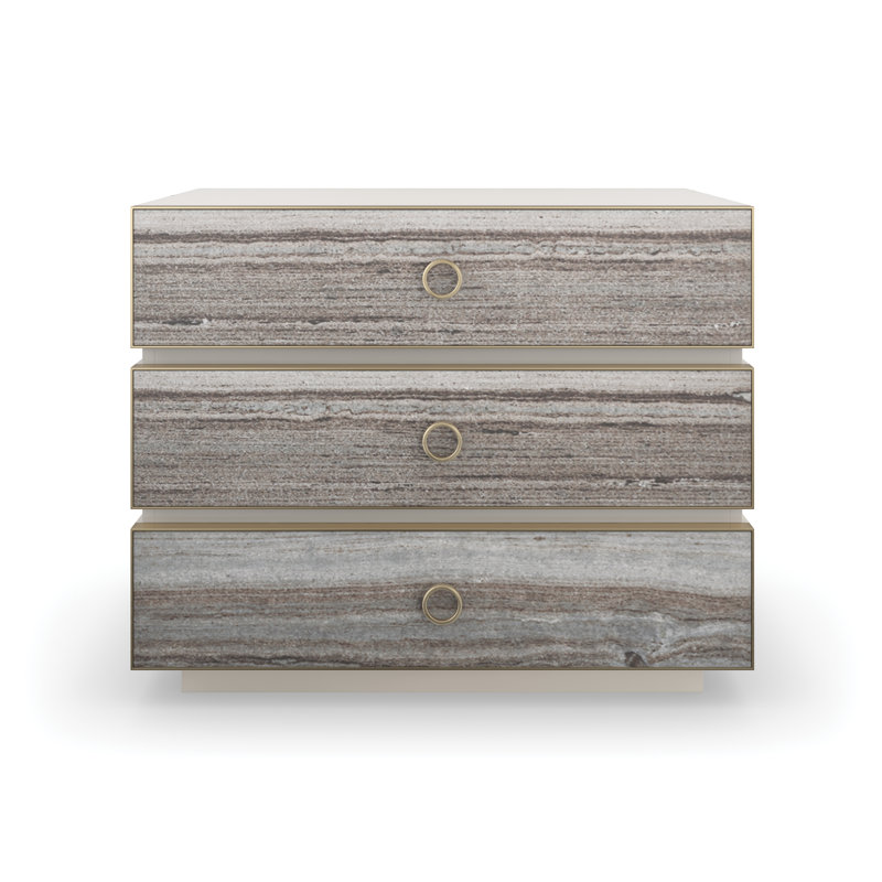 Bedrock 3 - Drawer Nightstand
