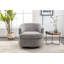 Fauteuil demi-tonneau pivotant l 32,48 po Willenzard-119783161