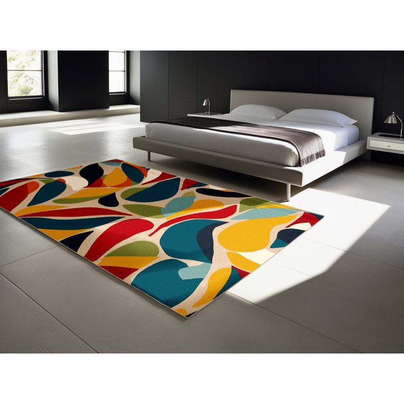 Quirky Spin Rug, Square 8'