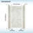 WOODBRIDGE 48" W 96" H 36" D 3-Piece  Shower Wall Panel Surround Kit, 3/16" (5Mm) Thick.-120138021