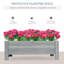 Vegamwala Wood Raised Garden Bed