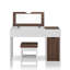 Ensemble coiffeuse Emme avec tabouret et miroir