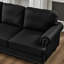 83 po Classic avec détails clous argentés, revêtement en cuir de vache doux, structure en bois massif, ressorts et mousse confortables, coussin amovible, décoration de rangement, cuir de vache, ressorts ensachés,-1272227647