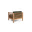 Ensemble de mobilier de jardin en teck 2 pièces Kaydrie Soleil-794835388