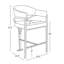 Chaises avec cadre Boucle Counterheight-1305879287