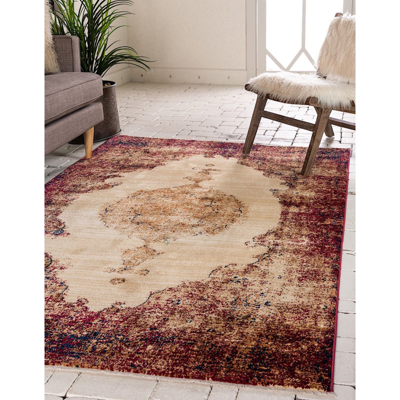 Garth Oriental Indoor Rug, Rectangle 4' x 6'