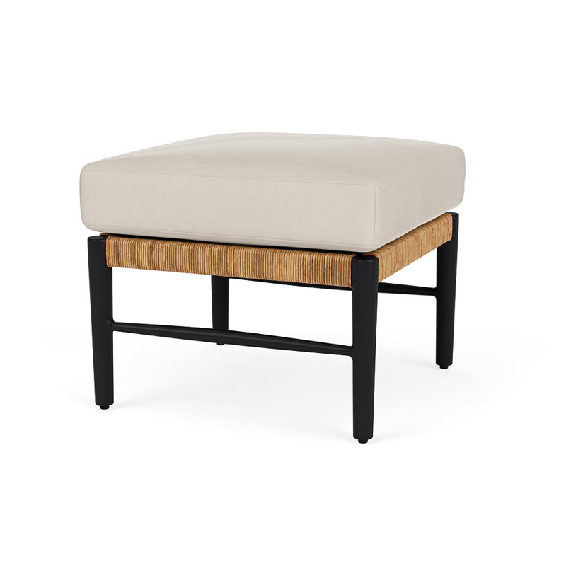 Galloway Outdoor Ottoman, Decorline Natural