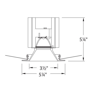 Tesla 2.875'' LED Shower Recessed Trim