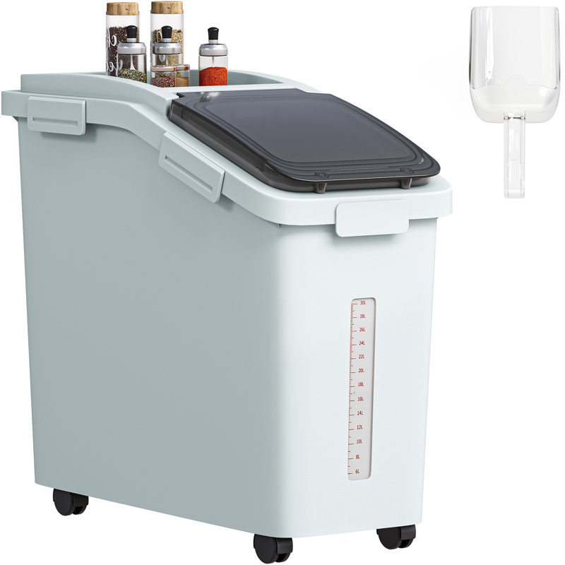 Contenant alimentaire rectangulaire en plastique 11,4 gallons Balconera