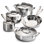 Tramontina Signature Tri-Ply Clad Gourmet 10 Pc Cookware Set