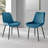 4 - Person Glass Top Pedestal Dining Set-2074974862-2074974852