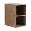 Meuble-lavabo mural 52 po avec lavabo en céramique blanche, tablettes de rangement, bords arrondis et charnières à fermeture douce, surface de lavabo facile à nettoyer-129957043-129957045