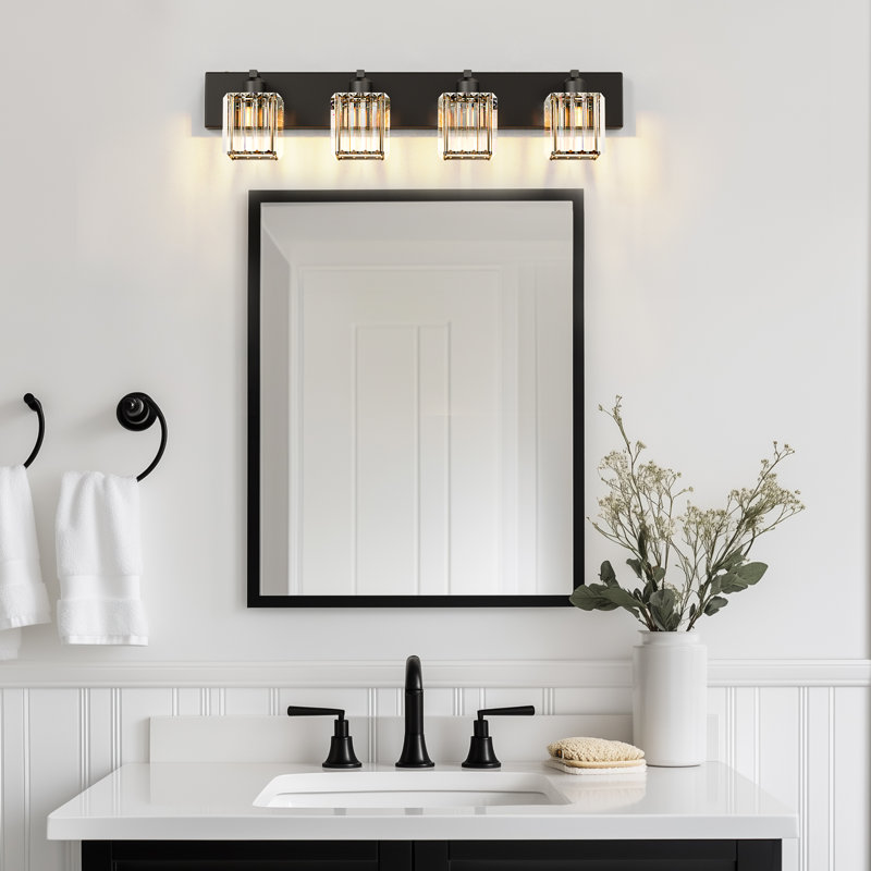 Sanfiel 3 - Light LED Vanity Light, Matte Black, 4