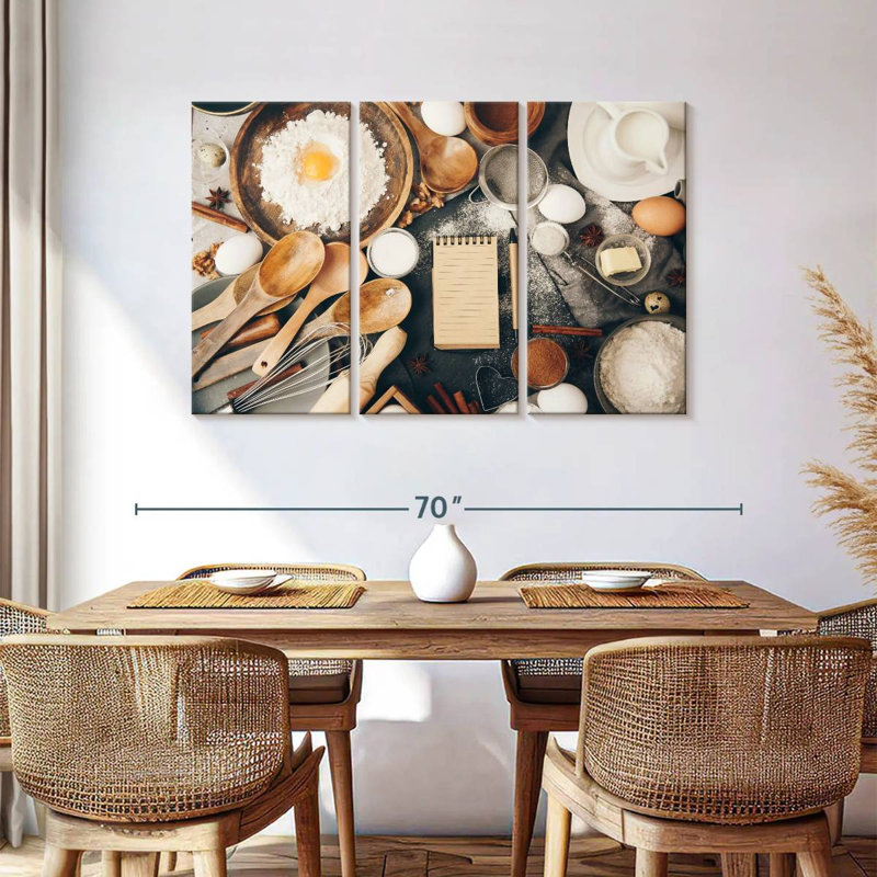 Senne Busy Baking, 36" H x 57" W