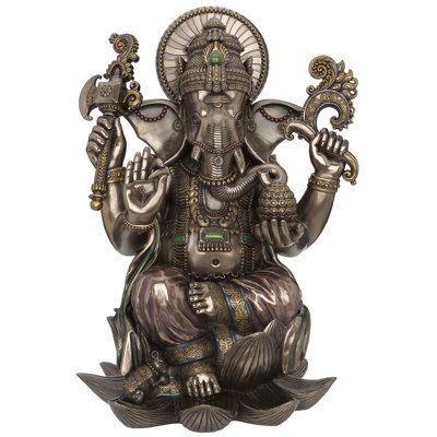 Chantall Bronze Statue Decorative Object