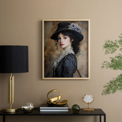 Reproduction encadrée WOMEN Series CL XXII - bois massif