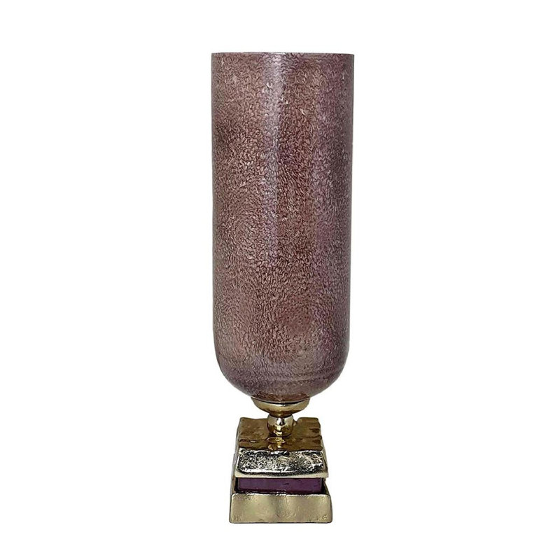Glass Table Vase, 19.5" H x 6" W x 6" D