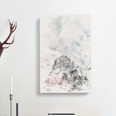 Mountain View - Wrapped Canvas Painting