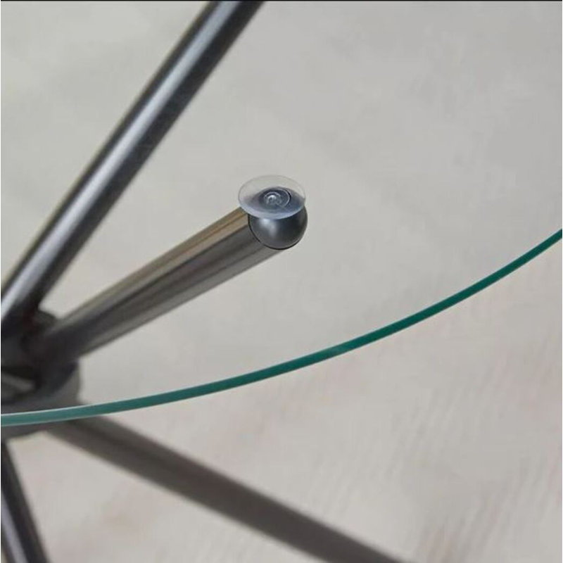 Reese Round Glass Dining Table