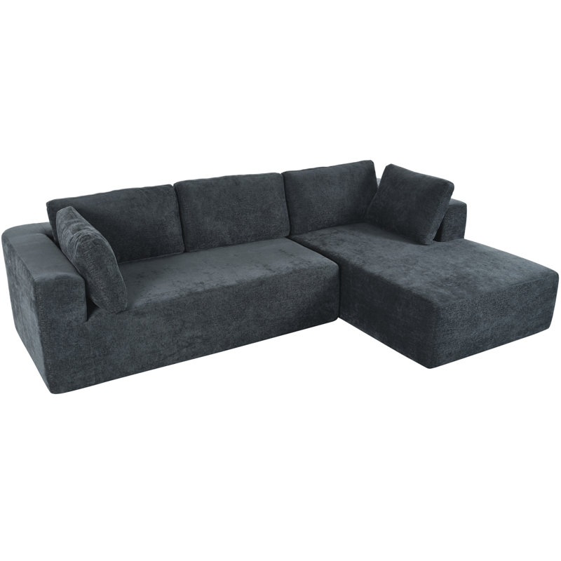 Canapé modulaire moderne Moderne Sofau, Grey