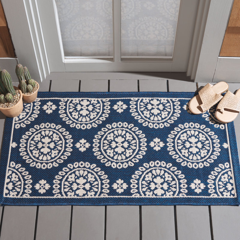 Tapis floral Trieste Performance, Rectangle 2 pi x 3 pi 7 po