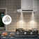 VIKIO 36" 600 CFM Ducted Wall Mount Range Hood in Stainless Steel with LED Lights, Baffle Filter and Gesture control