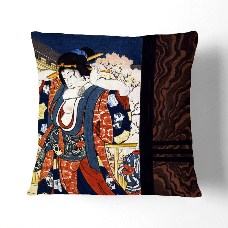 Square Throw Cushion, 55cm H x 55cm W x 20cm D