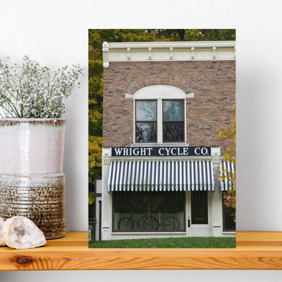 Replica Of Early 1900S Wright Bicycle Shop, Carillon Historical Park, Dayton, Montgomery County, Ohio, Contemporary Architecture Wall Art