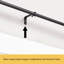 Tropez Adjustable 0.63" Single Curtain Rod-1346527167-1346374412