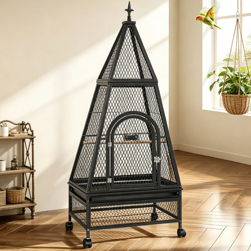 Cage à oiseaux 79 po H 79 po