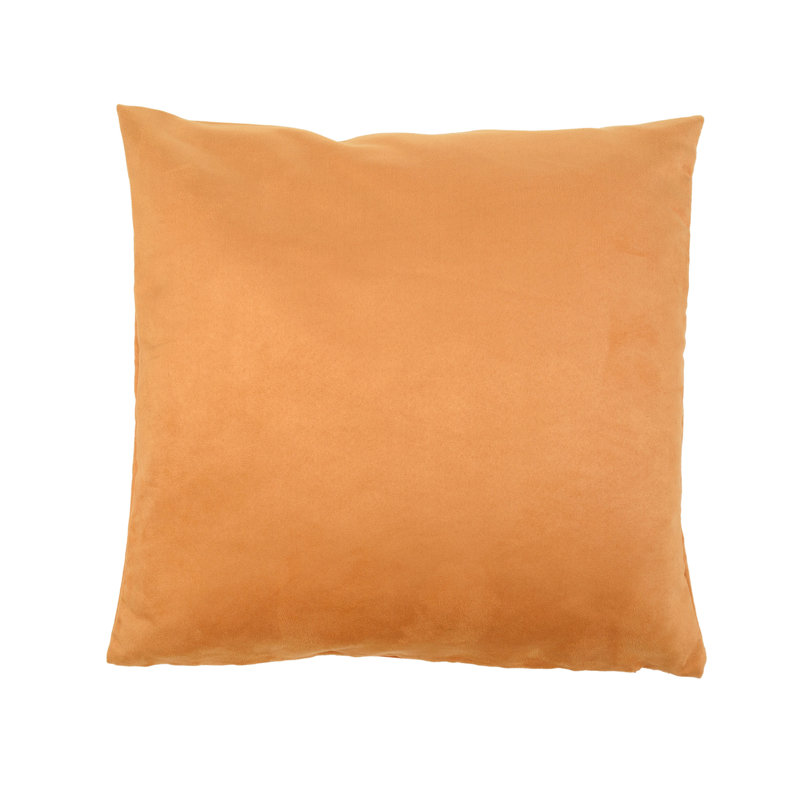 Square Throw Pillow Cover, 40cm H x 40cm W x 40cm D , Yellow
