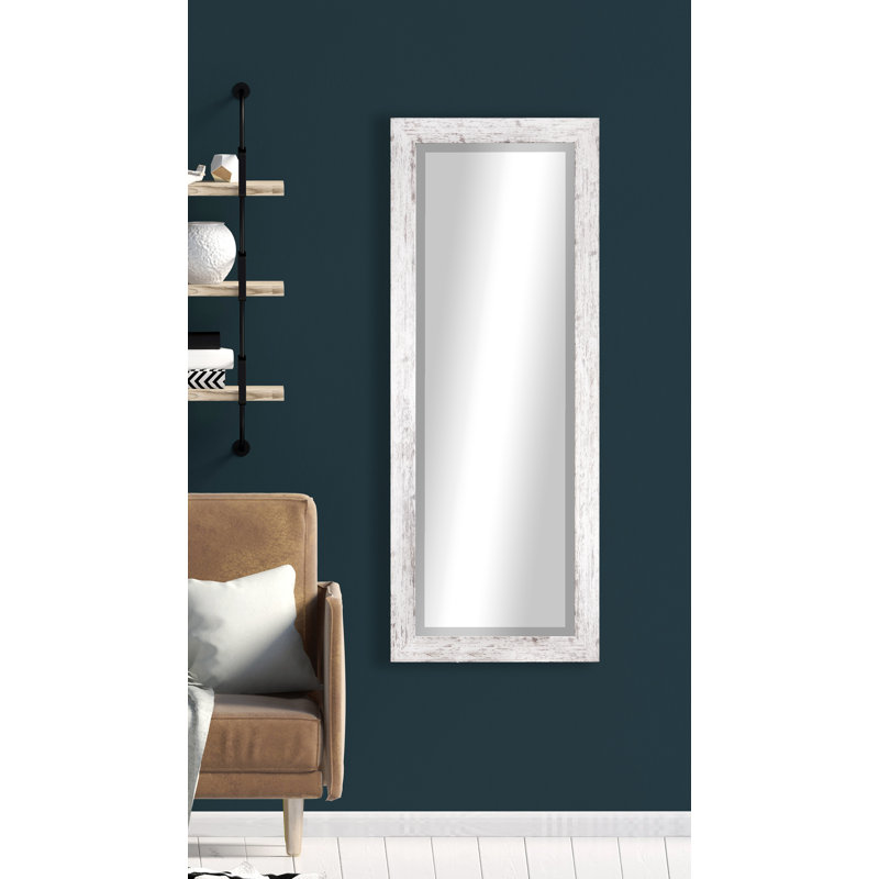 Henslee Mirror, Weathered White, 59.5" H x 20.5" W