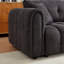 Canapé 91,5 po moderne en chenille capitonnée, canapé de salon rembourré avec 2 coussins décoratifs, canapé Cloud pour appartement, chambre à coucher, bureau-106753295